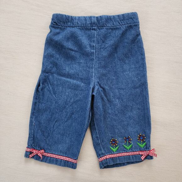 Vintage Other - Y2k Embroidered Capri Pants 3t